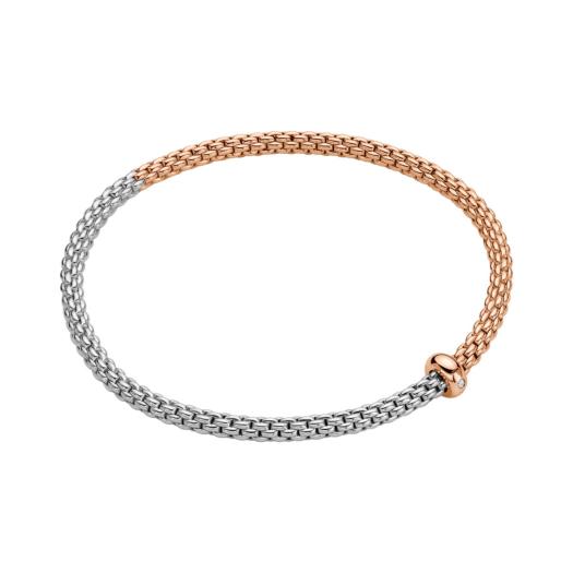 FOPE - Prima Flex’it Armband mit zweifarbigem Geflecht