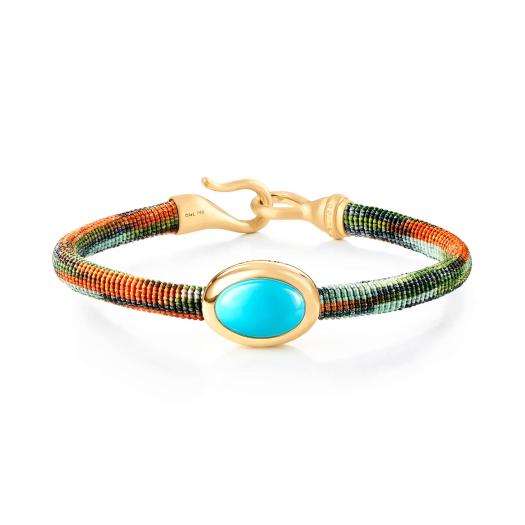 Ole Lynggaard Copenhagen - Life Armband mit Türkis