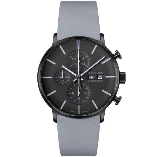 Junghans - FORM A Chronoscope, Datum englisch