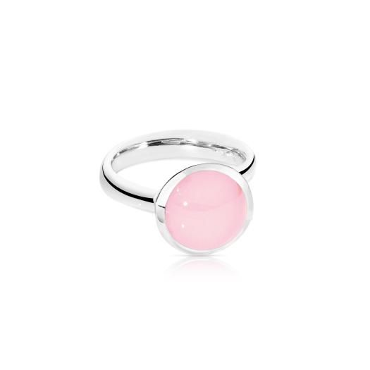 Tamara Comolli - BOUTON Ring large pinker Chalcedon