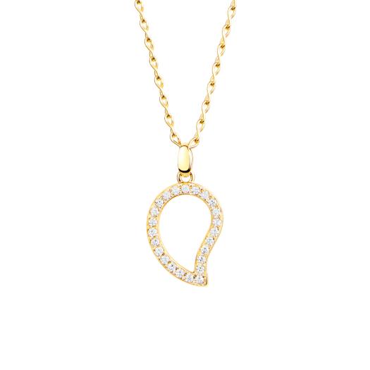 Tamara Comolli - SIGNATURE Anhänger large mit Diamant Pavé 