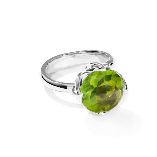 Tamara Comolli - TULIP Ring Large mit Peridot