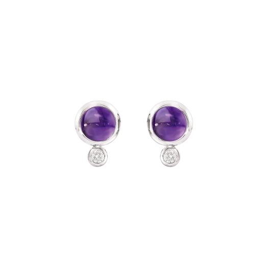 Tamara Comolli - BOUTON Ohrringe Amethyst / Classic