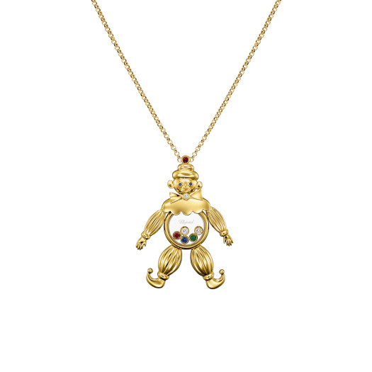 Chopard - Happy Clown Anhänger mit Halskette