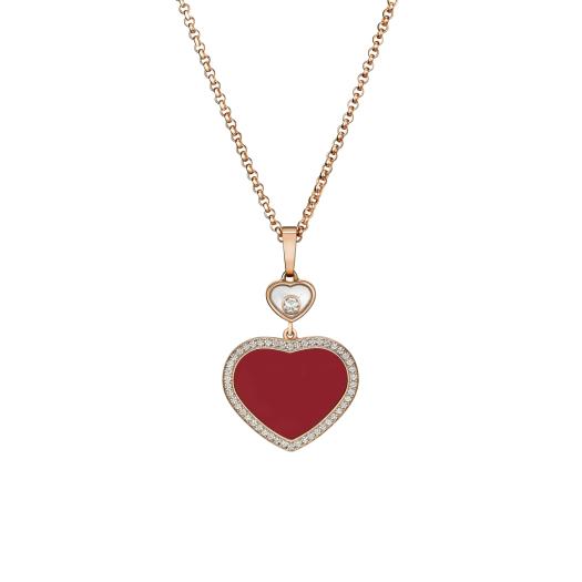 Chopard - Happy Hearts Anhänger mit Halskette