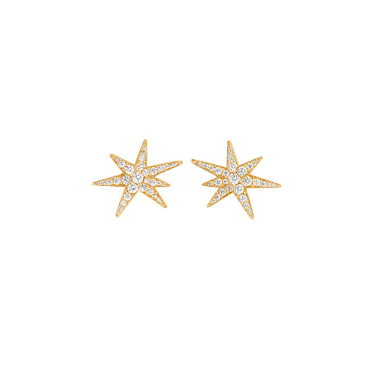 Ole Lynggaard Copenhagen - Funky Stars Ohrstecker mittel
