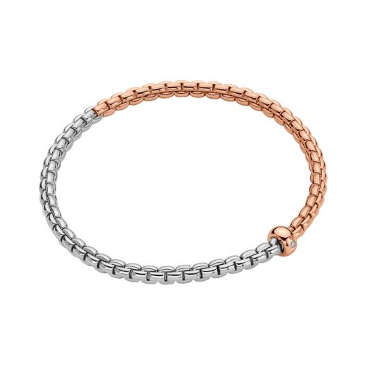 FOPE - Eka Flex'it Armband mit zweifarbigem Geflecht