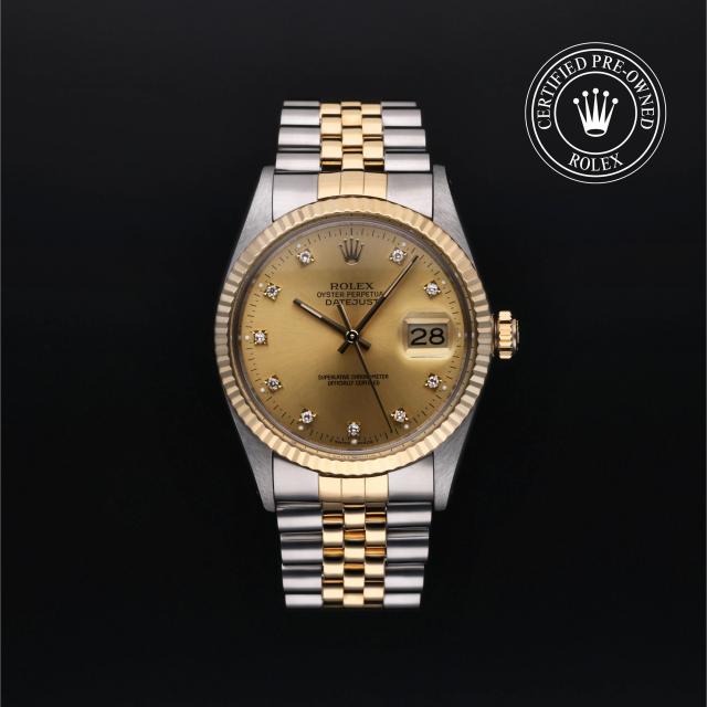 Rolex Oyster Perpetual  Datejust 36 Herrenuhr (16013)