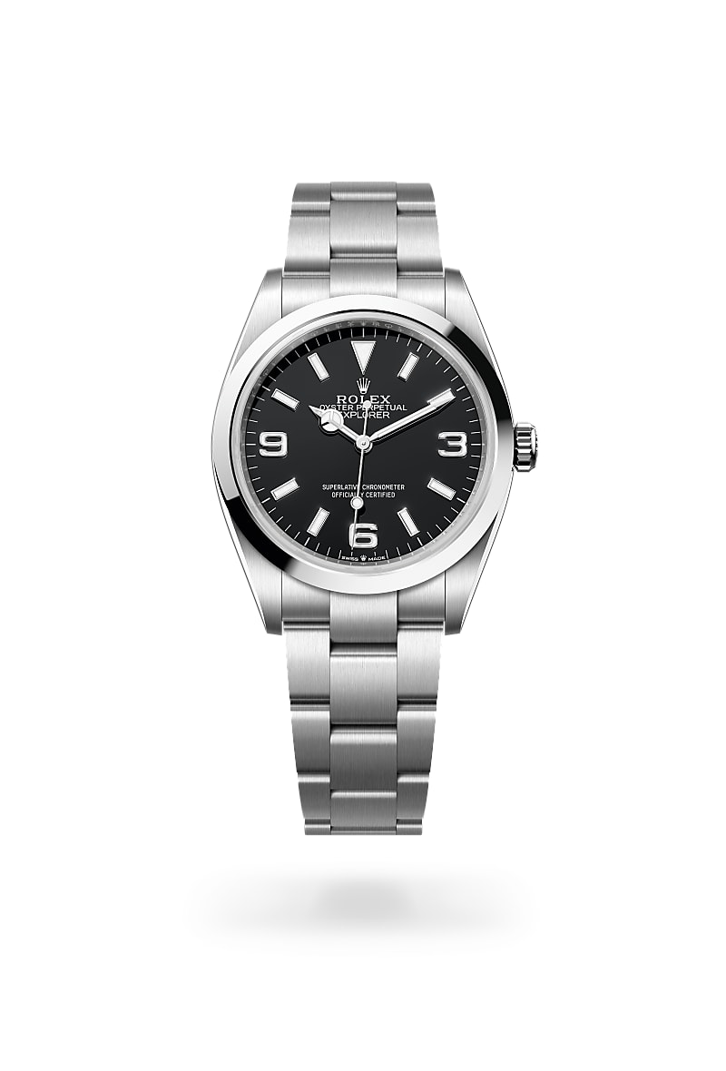 Rolex Explorer 36 M124270-0001 Herrenuhr - Oyster, 36 mm, Edelstahl Oystersteel
