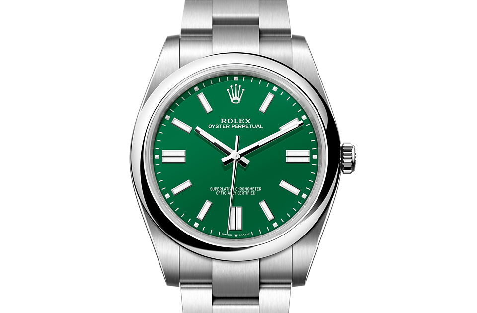 Rolex Oyster Perpetual in Edelstahl Oystersteel, M124300-0005 