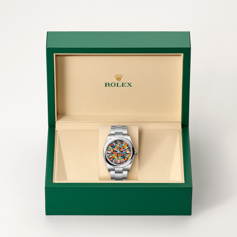 Rolex Oyster Perpetual 36 126000 Herrenuhr Bild 3