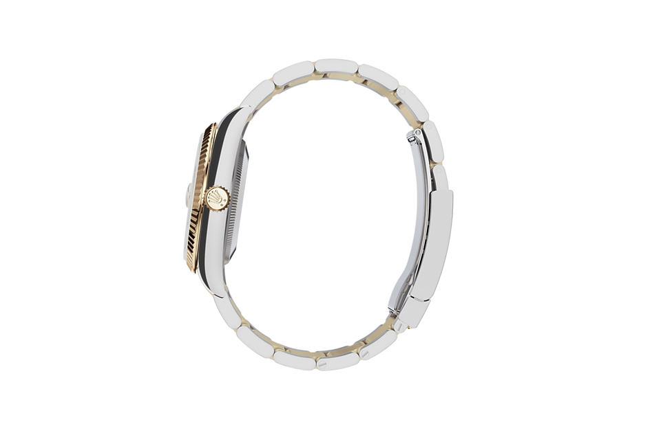 Rolex Datejust in Edelstahl Oystersteel und Gold, M126233-0018  