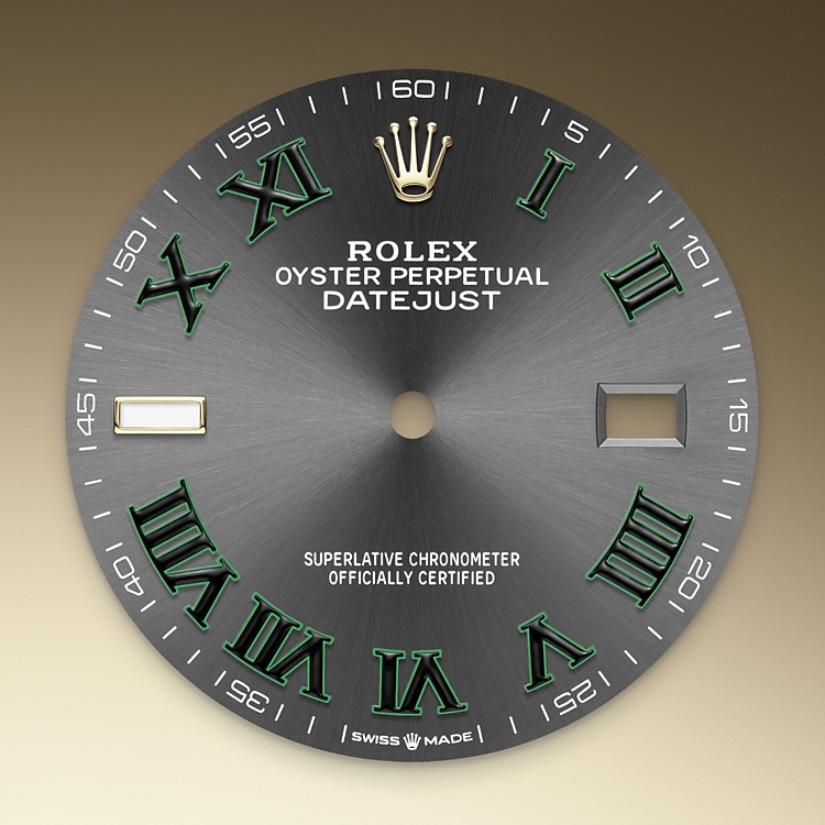 Rolex Datejust in Edelstahl Oystersteel und Gold, M126233-0035 