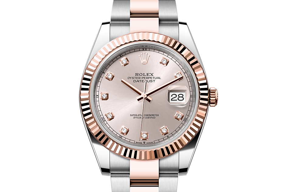 Rolex Datejust in Edelstahl Oystersteel und Gold, M126331-0007 