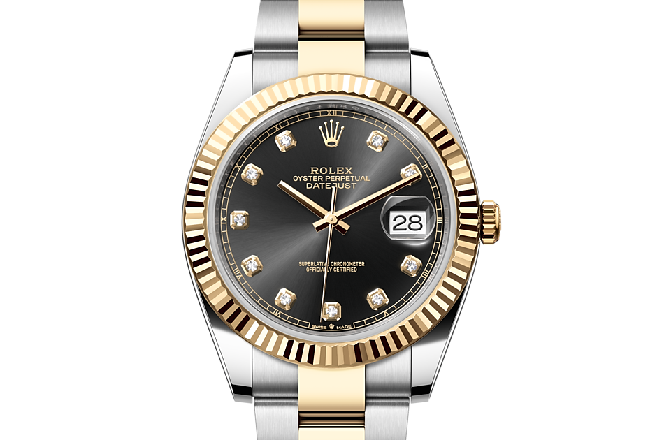 Rolex Datejust in Edelstahl Oystersteel und Gold, M126333-0005 