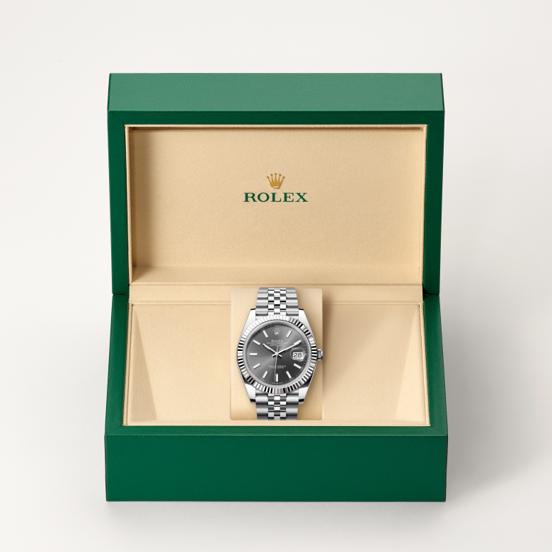 Rolex Datejust 41 126334 Herrenuhr Bild 3