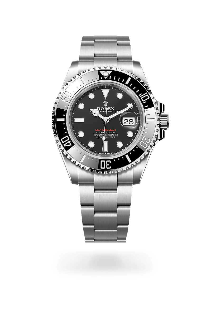 Rolex Sea-Dweller Herrenuhr (M126600-0002) Oyster, 43 mm, Edelstahl Oystersteel