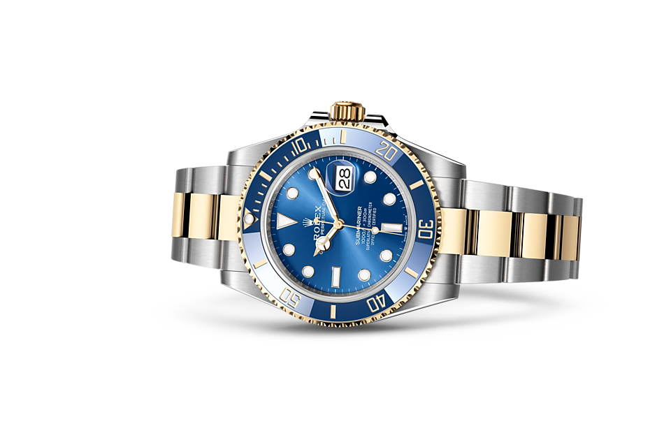 Rolex Submariner in Edelstahl Oystersteel und Gold, M126613LB-0002  