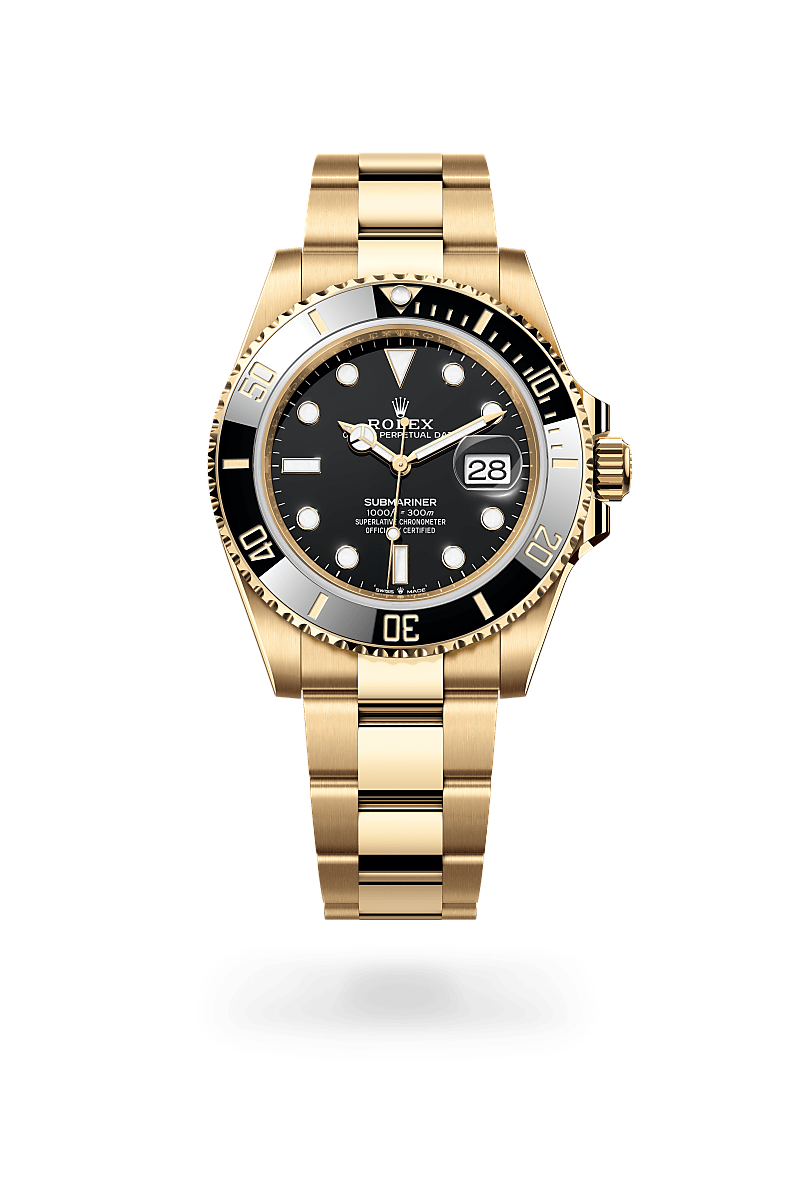 Rolex Submariner Date M126618LN-0002 Herrenuhr - Oyster, 41 mm, Gelbgold