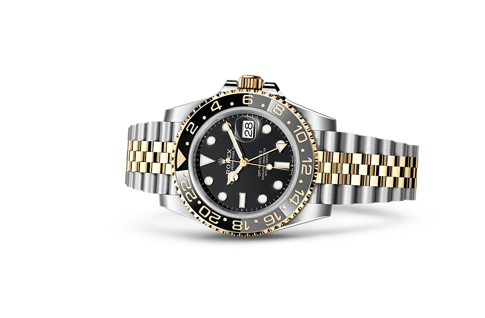 Rolex GMT‑Master II in Edelstahl Oystersteel und Gold, M126713GRNR  