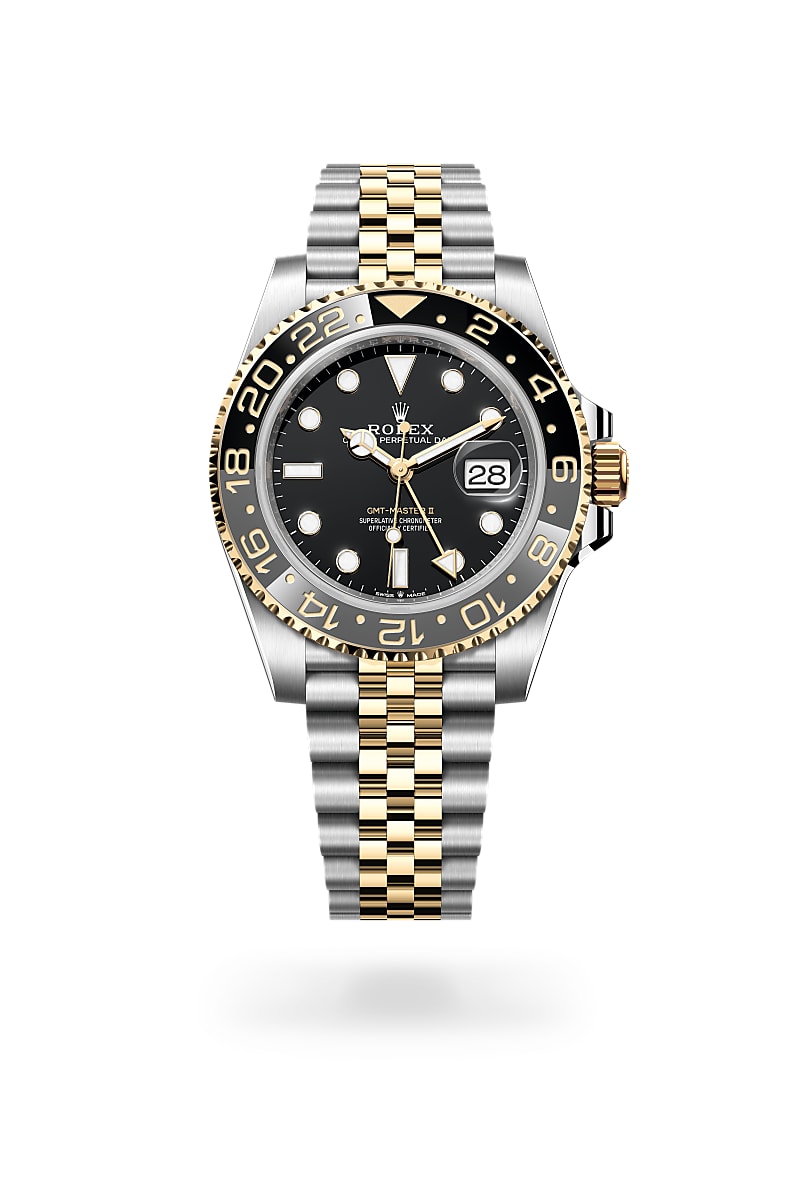 Rolex GMT-Master II M126713GRNR-0001 Herrenuhr - Oyster, 40 mm, Edelstahl Oystersteel und Gelbgold