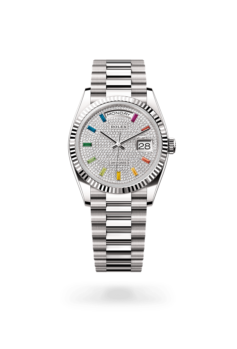 Rolex Day-Date 36 M128239-0019 Herrenuhr - Oyster, 36 mm, Weißgold 