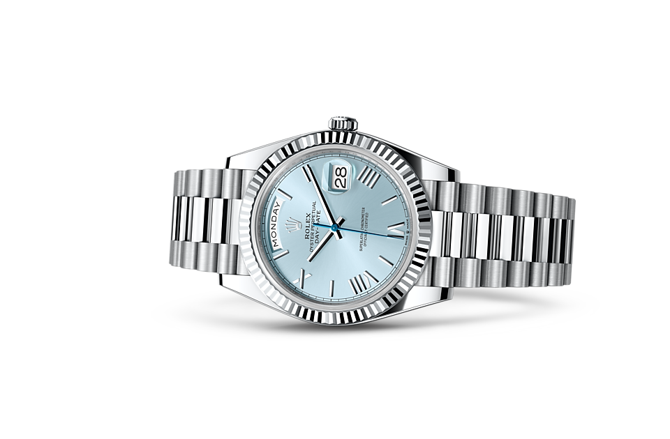 Rolex Day‑Date in Platin, M228236-0012 | Juwelier Laufer