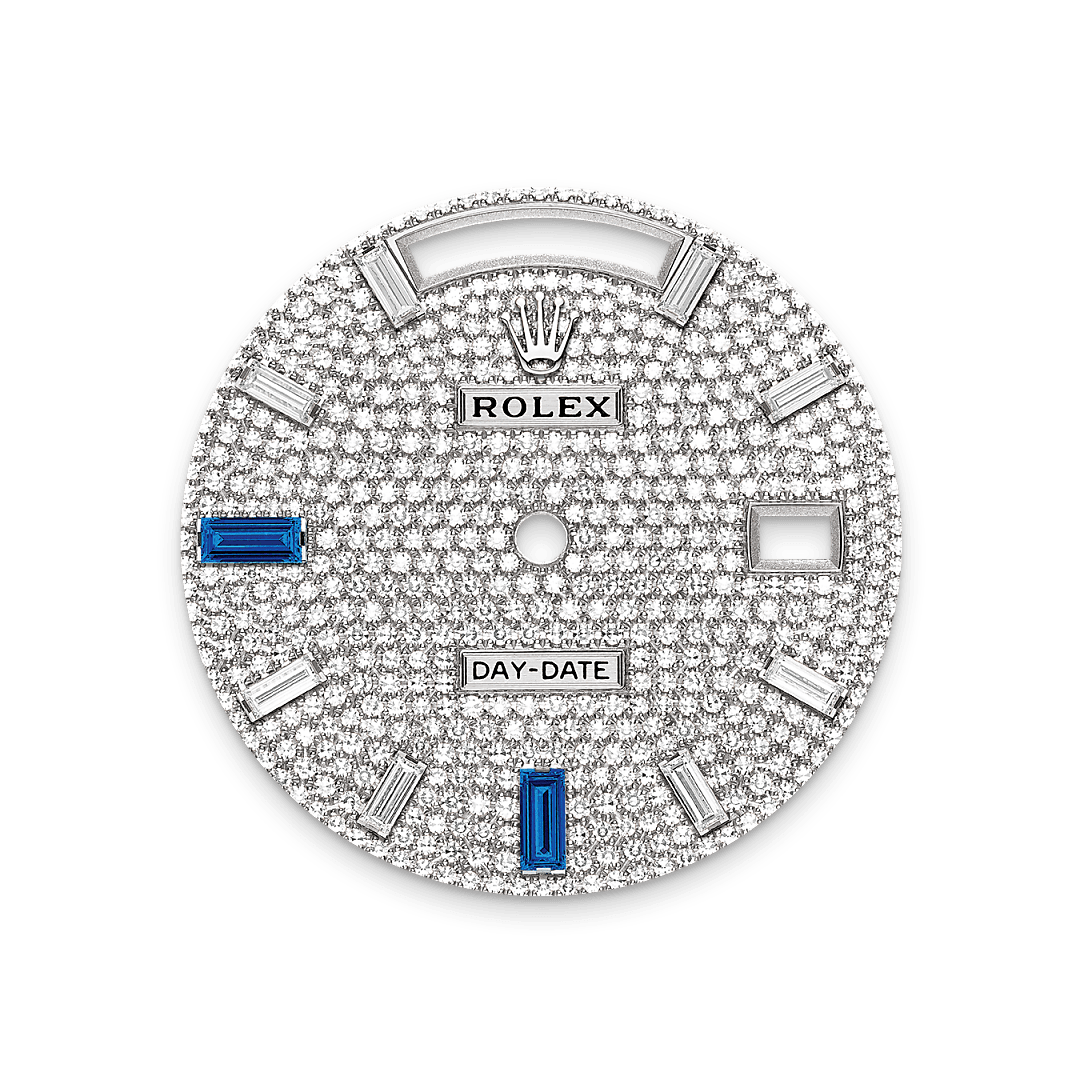 Diamantpavé-Zifferblatt