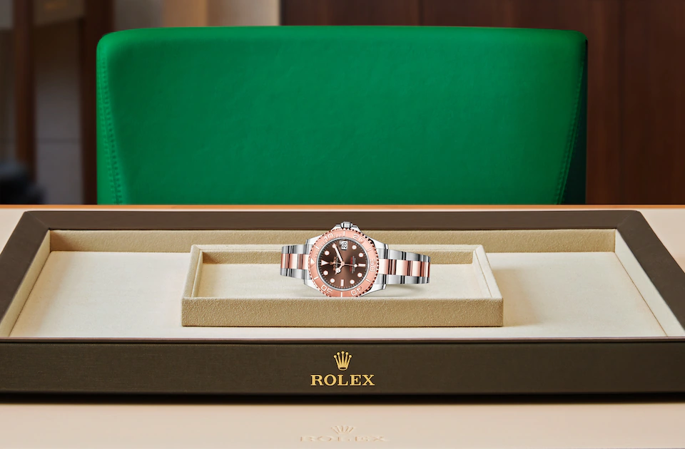 Rolex Yacht‑Master in Edelstahl Oystersteel und Gold, M268621-0003 