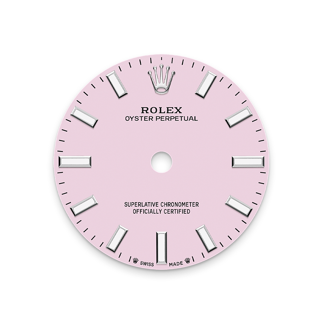 Zifferblatt in Candy pink