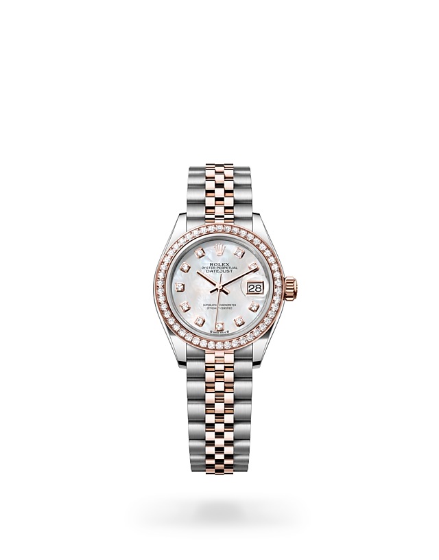 Rolex Lady‑Datejust in Edelstahl Oystersteel und Gold, M279381RBR 