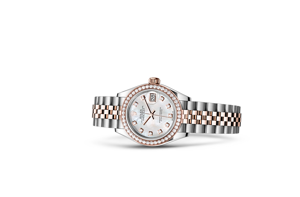 Rolex Lady‑Datejust in Edelstahl Oystersteel und Gold, M279381RBR 