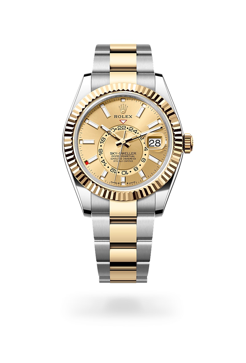 Rolex Sky-Dweller M336933-0001 Herrenuhr - Oyster, 42 mm, Edelstahl Oystersteel und Gelbgold